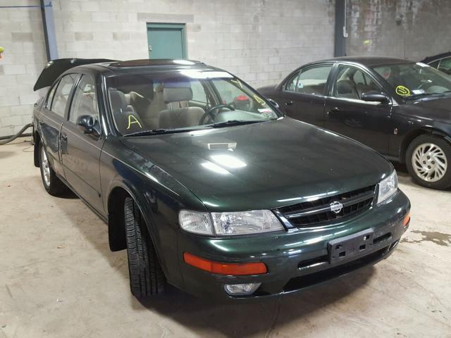 JN1CA21D8WT606583 - 1998 NISSAN MAXIMA GLE GREEN photo 1