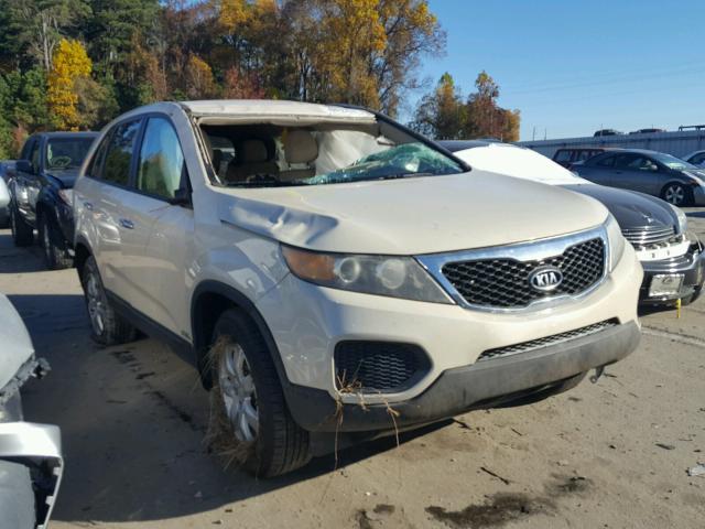 5XYKTCA19BG088195 - 2011 KIA SORENTO BA CREAM photo 1