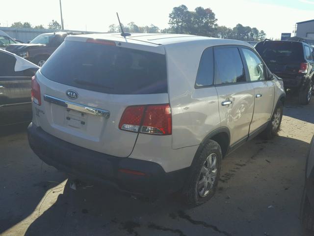 5XYKTCA19BG088195 - 2011 KIA SORENTO BA CREAM photo 4