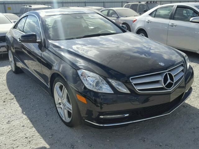 WDDKJ5KB6DF187979 - 2013 MERCEDES-BENZ E 350 BLACK photo 1