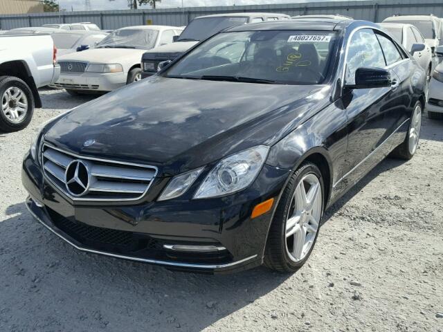 WDDKJ5KB6DF187979 - 2013 MERCEDES-BENZ E 350 BLACK photo 2