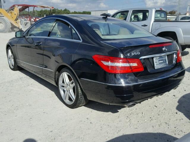 WDDKJ5KB6DF187979 - 2013 MERCEDES-BENZ E 350 BLACK photo 3