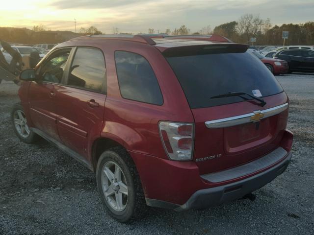 2CNDL63FX66169403 - 2006 CHEVROLET EQUINOX LT RED photo 3