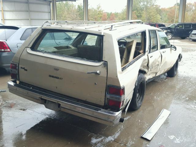 2G1BN35HXF9110085 - 1985 CHEVROLET CAPRICE CL 米色 照片 4