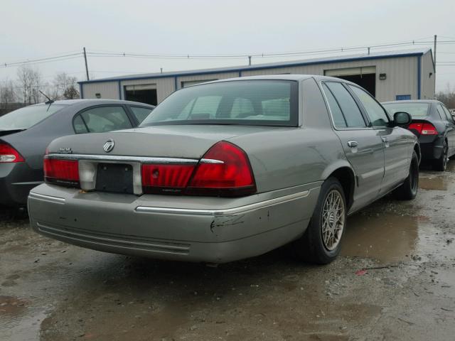 2MEFM74W8YX613680 - 2000 MERCURY GRAND MARQ GRAY photo 4