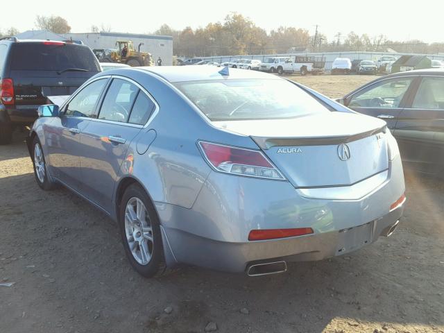 19UUA86569A011822 - 2009 ACURA TL TEAL photo 3