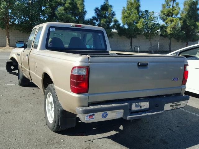 1FTYR14D92PA23377 - 2002 FORD RANGER SUP GOLD photo 3