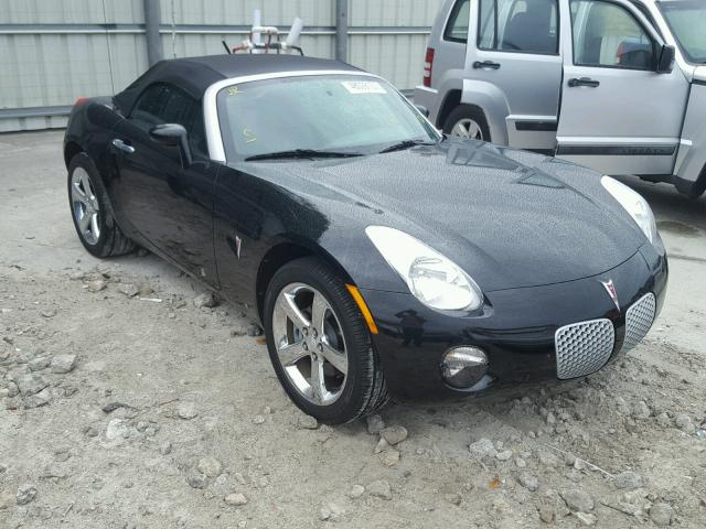 1G2MB35B17Y133860 - 2007 PONTIAC SOLSTICE BLACK photo 1