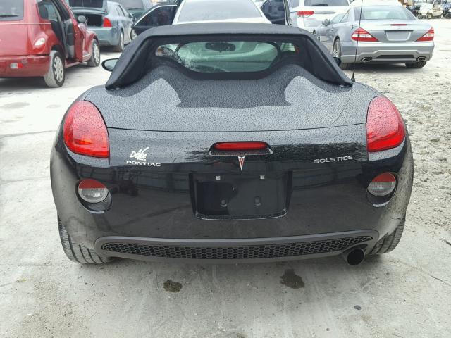 1G2MB35B17Y133860 - 2007 PONTIAC SOLSTICE BLACK photo 6