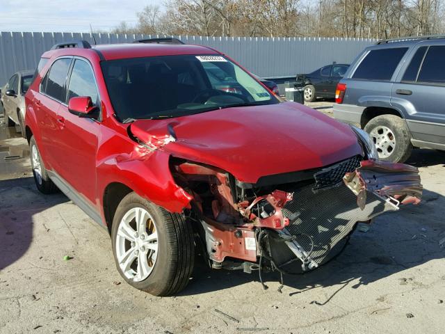 2GNALDEK7C1330893 - 2012 CHEVROLET EQUINOX LT BURGUNDY photo 1