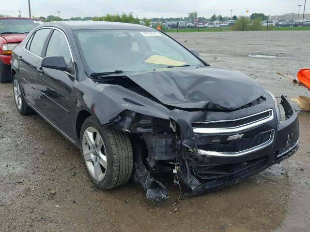 1G1ZC5EB1AF270173 - 2010 CHEVROLET MALIBU 1LT BLACK photo 1