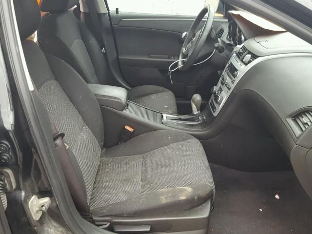 1G1ZC5EB1AF270173 - 2010 CHEVROLET MALIBU 1LT BLACK photo 5