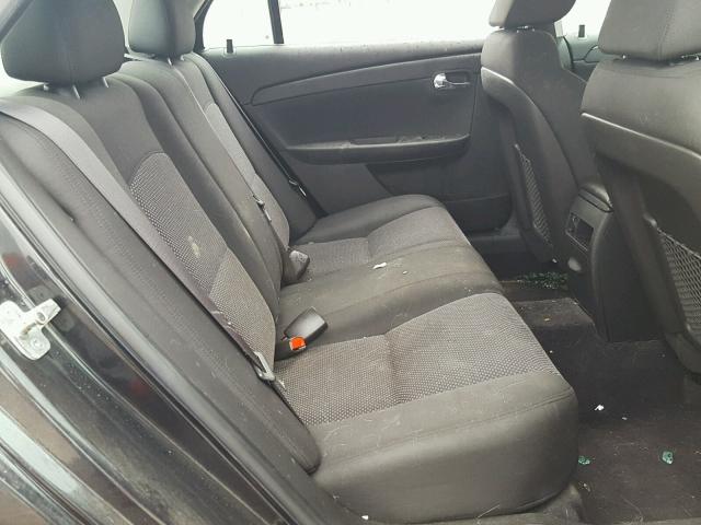 1G1ZC5EB1AF270173 - 2010 CHEVROLET MALIBU 1LT BLACK photo 6