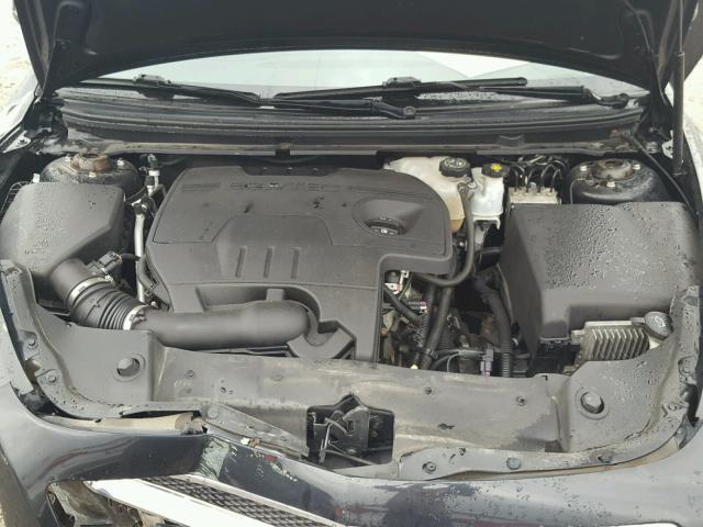 1G1ZC5EB1AF270173 - 2010 CHEVROLET MALIBU 1LT BLACK photo 7