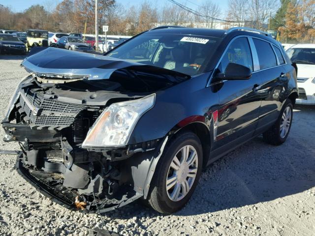 3GYFNDEYXAS562039 - 2010 CADILLAC SRX LUXURY BLACK photo 2