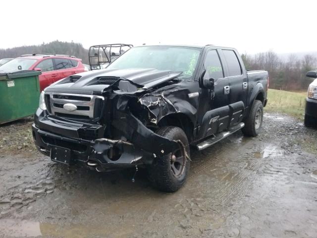 1FTPW14V97FA51335 - 2007 FORD F150 SUPER BLACK photo 2