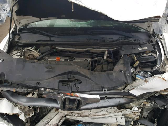 1HGCM56137A179168 - 2007 HONDA ACCORD VAL WHITE photo 7