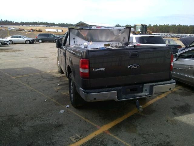 1FTPW12V17FB40643 - 2007 FORD F150 SUPER GRAY photo 3