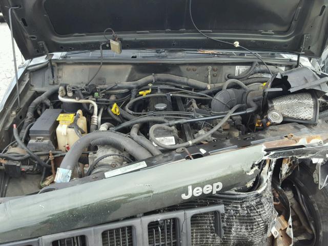 1J4FJ68SXWL231540 - 1998 JEEP CHEROKEE S GREEN photo 7