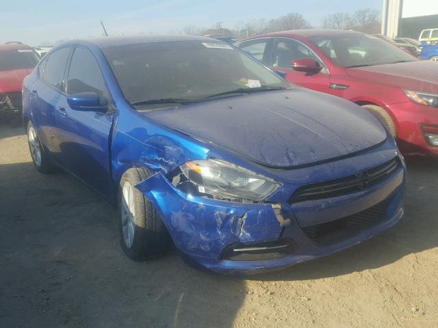 1C3CDFBB4ED667757 - 2014 DODGE DART SXT BLUE photo 1