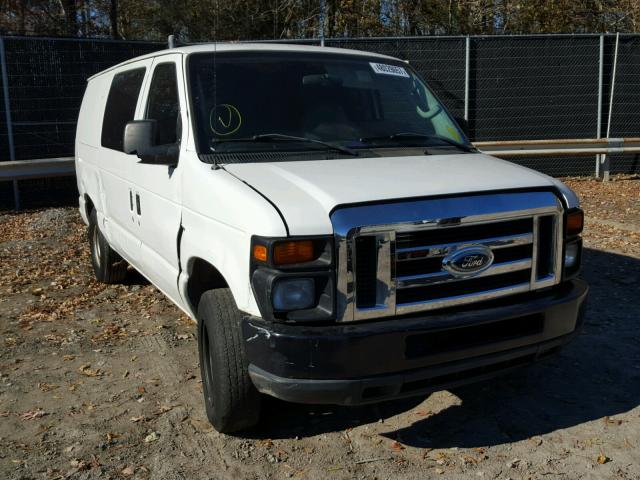 1FTNE1EW9ADA59147 - 2010 FORD ECONOLINE WHITE photo 1