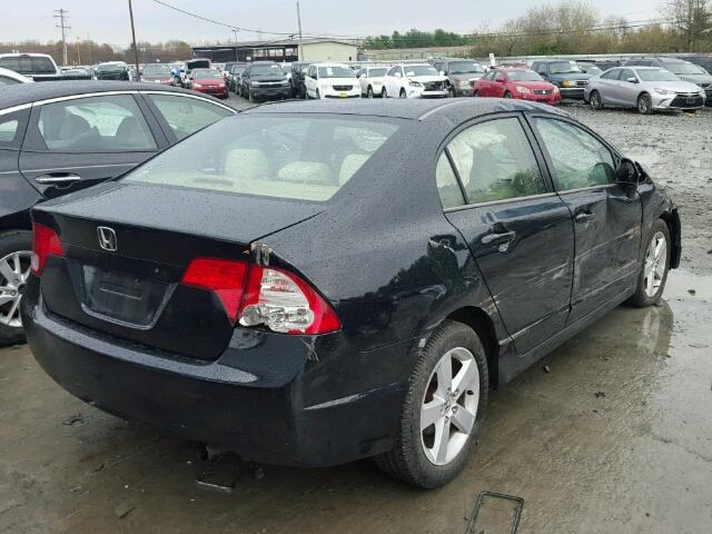 2HGFA16816H503651 - 2006 HONDA CIVIC EX 黑色 照片 4