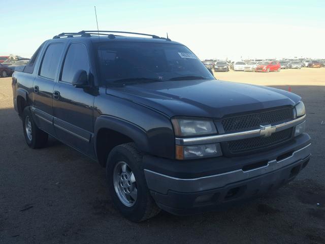 3GNEC12Z55G206116 - 2005 CHEVROLET AVALANCHE BLACK photo 1