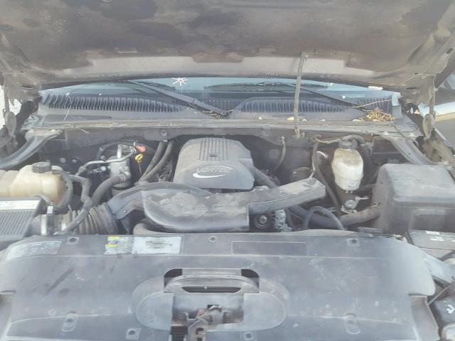 3GNEC12Z55G206116 - 2005 CHEVROLET AVALANCHE BLACK photo 7