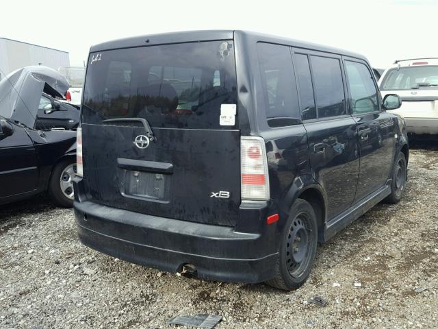 JTLKT334340142420 - 2004 TOYOTA SCION XB Siyah fotoğraf 4