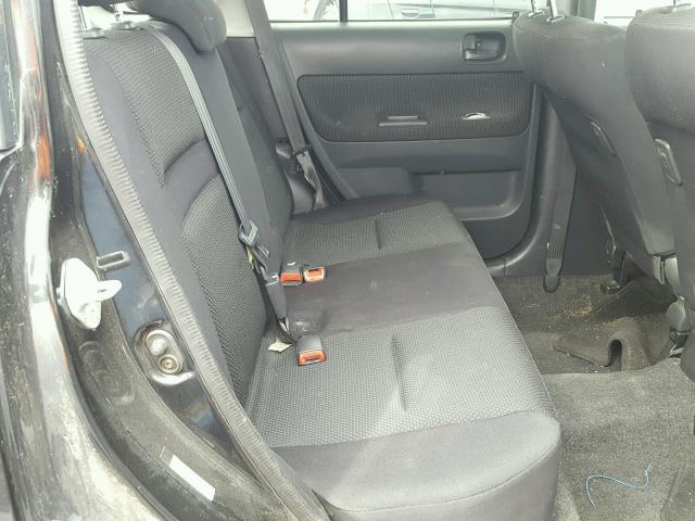 JTLKT334340142420 - 2004 TOYOTA SCION XB Siyah fotoğraf 6