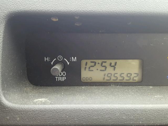 JTLKT334340142420 - 2004 TOYOTA SCION XB Siyah fotoğraf 8