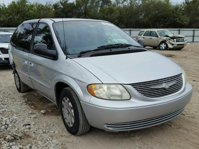 2C8GP44GX1R172230 - 2001 CHRYSLER TOWN & COU 银色 照片 1