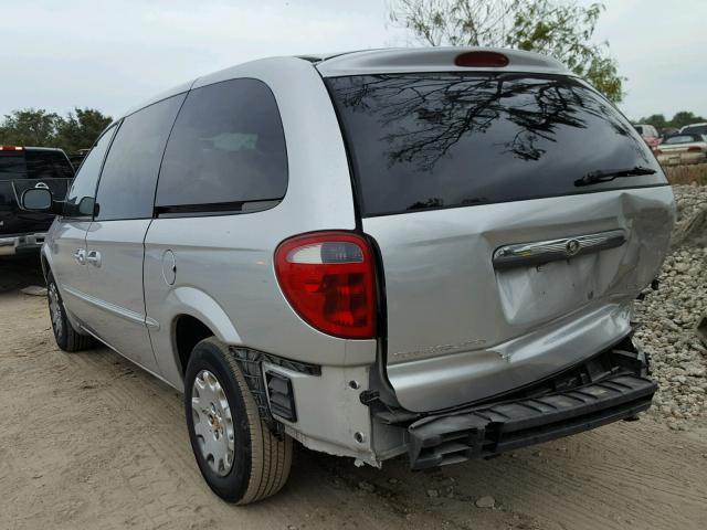 2C8GP44GX1R172230 - 2001 CHRYSLER TOWN & COU 银色 照片 3