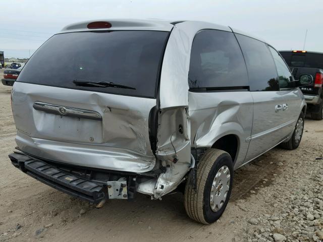 2C8GP44GX1R172230 - 2001 CHRYSLER TOWN & COU 银色 照片 4