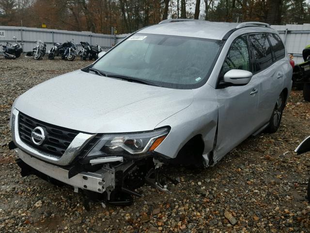 5N1DR2MM1HC685230 - 2017 NISSAN PATHFINDER SILVER photo 2