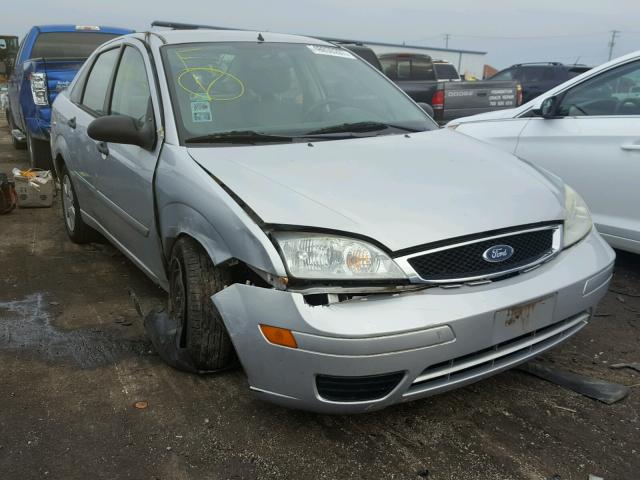 1FAFP34N46W224753 - 2006 FORD FOCUS ZX4 GRAY photo 1