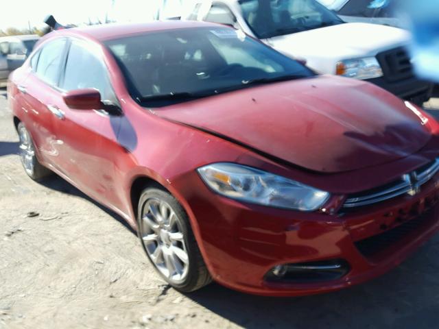 1C3CDFCA3DD311627 - 2013 DODGE DART LIMIT RED photo 1