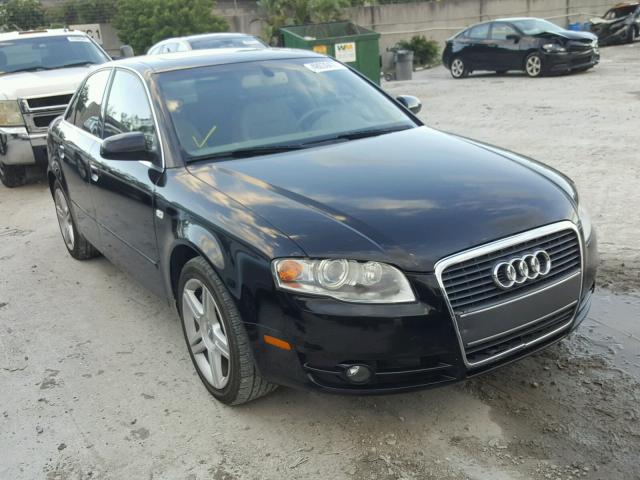 WAUAF78E17A110410 - 2007 AUDI A4 2 BLACK photo 1