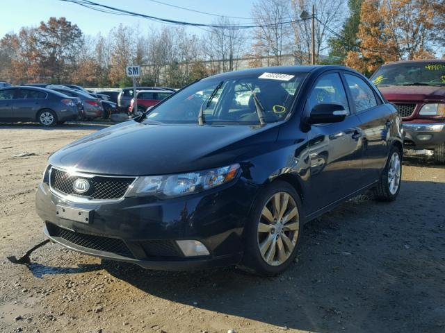 KNAFW4A37A5283538 - 2010 KIA FORTE SX BLACK photo 2