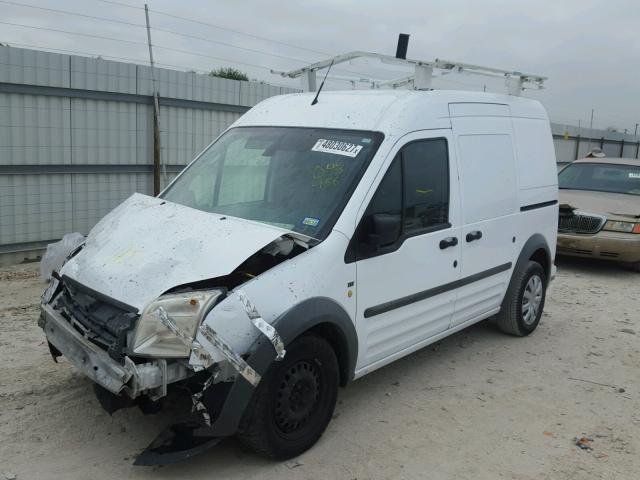 NM0LS7BN8BT043458 - 2011 FORD TRANSIT CO WHITE photo 2