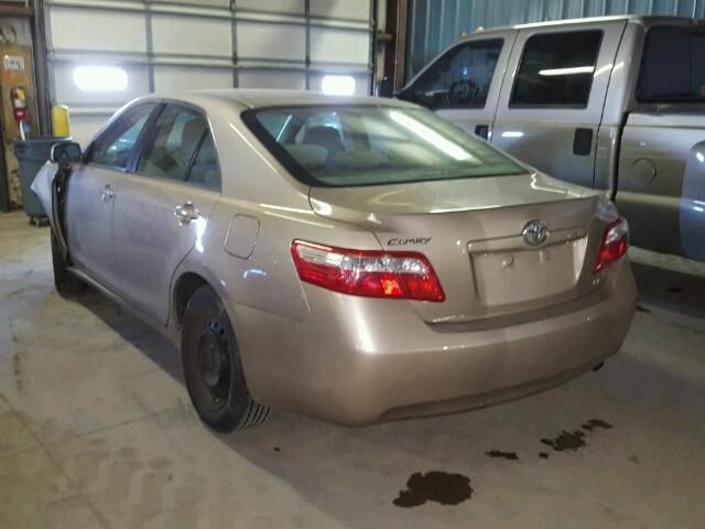 4T4BE46K39R093856 - 2009 TOYOTA CAMRY BASE GOLD photo 3