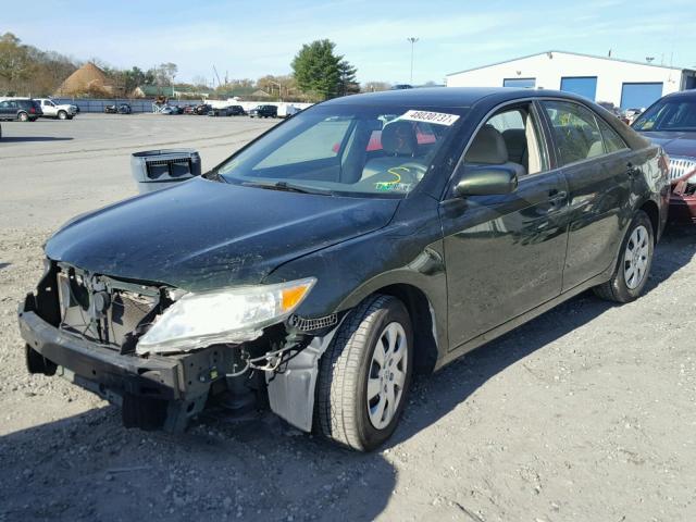 4T1BF3EKXBU729679 - 2011 TOYOTA CAMRY BASE GREEN photo 2