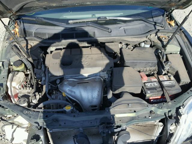 4T1BF3EKXBU729679 - 2011 TOYOTA CAMRY BASE GREEN photo 7