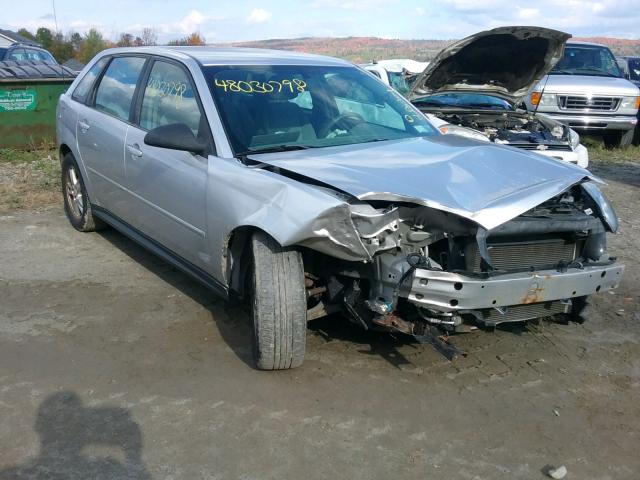 1G1ZT62825F260837 - 2005 CHEVROLET MALIBU MAX ვერცხლისფერი ფოტო 1