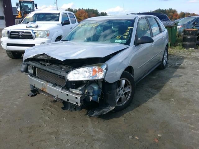 1G1ZT62825F260837 - 2005 CHEVROLET MALIBU MAX SILVER photo 2