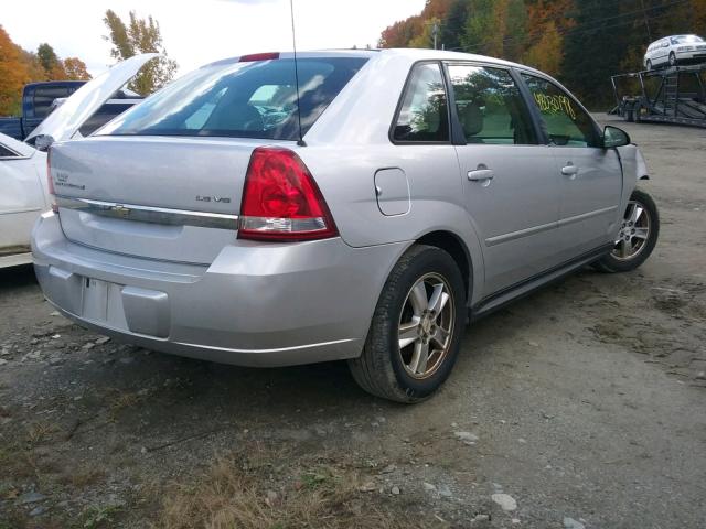 1G1ZT62825F260837 - 2005 CHEVROLET MALIBU MAX ვერცხლისფერი ფოტო 4