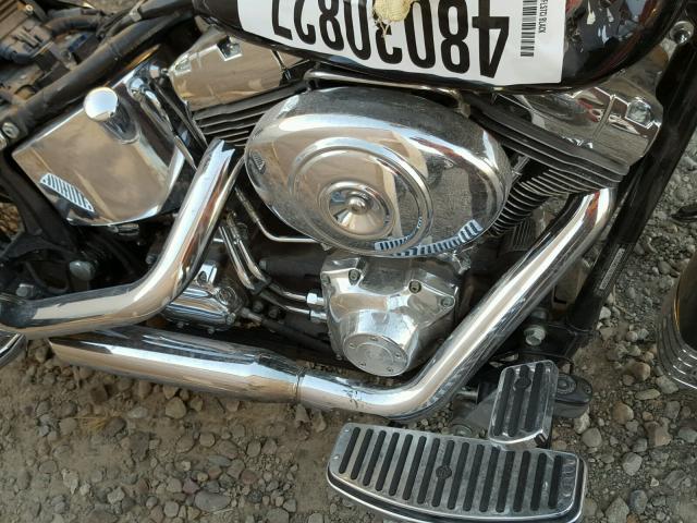 1HD1BWB1X1Y082344 - 2001 HARLEY-DAVIDSON FLSTCI BLACK photo 7