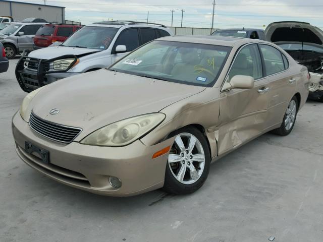 JTHBA30G465169761 - 2006 LEXUS ES 330 GOLD photo 2