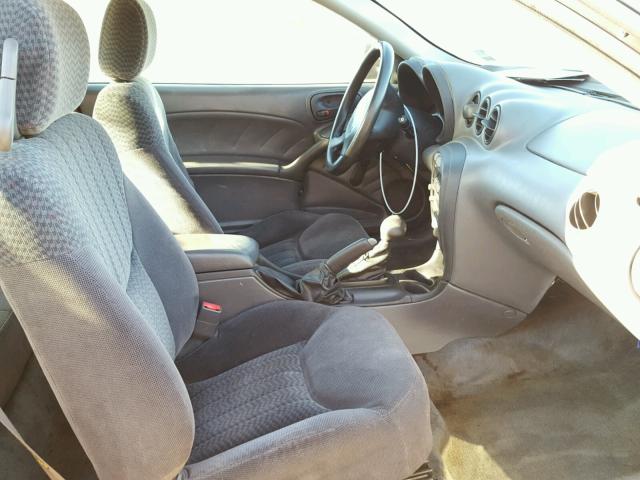 1G2NE12T31M554619 - 2001 PONTIAC GRAND AM S RED photo 5