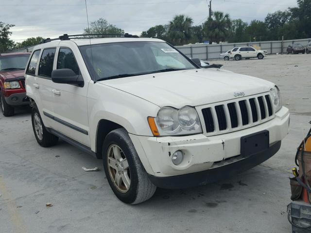 1J8GR48K97C554687 - 2007 JEEP GRAND CHER WHITE photo 1